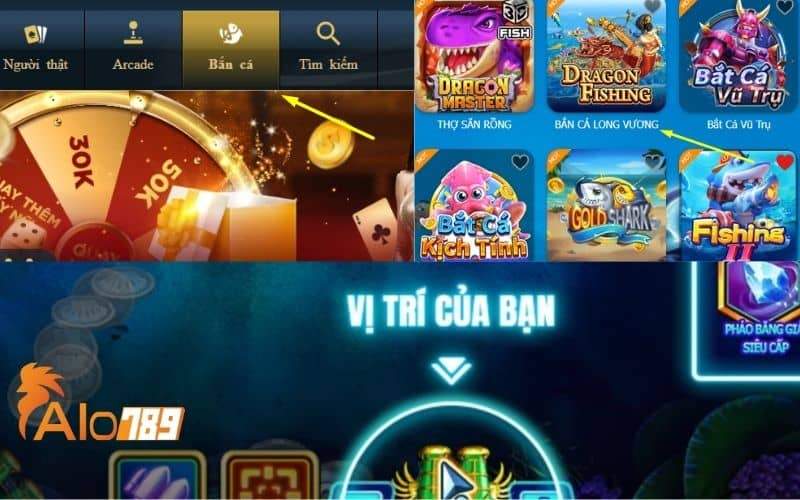 Các bước tham gia chơi bắn cá Long Vương Các bước tham gia chơi bắn cá Long Vương